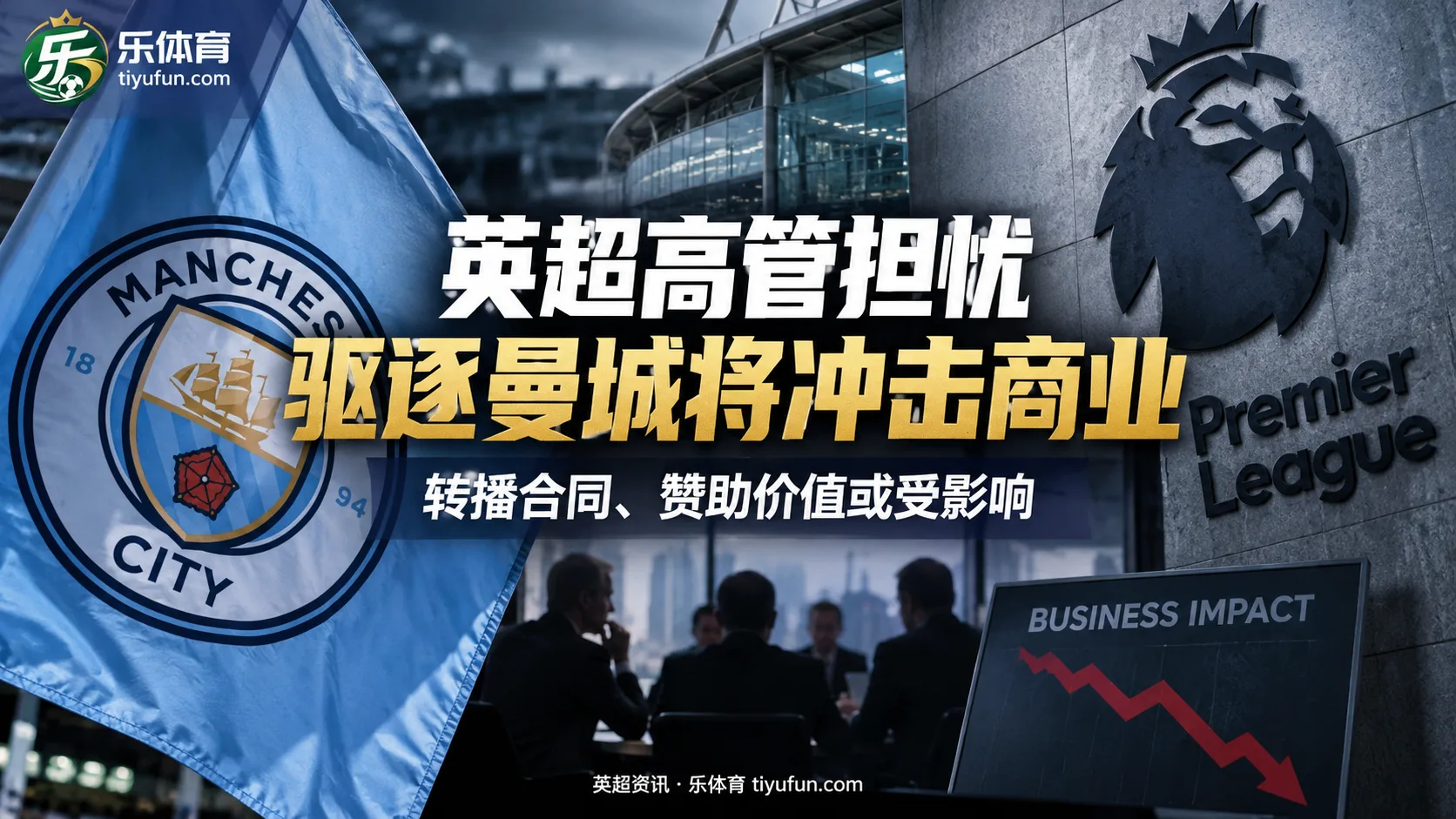 英媒：英超管理层担心，将曼城逐出联赛会带来巨大的商业冲击